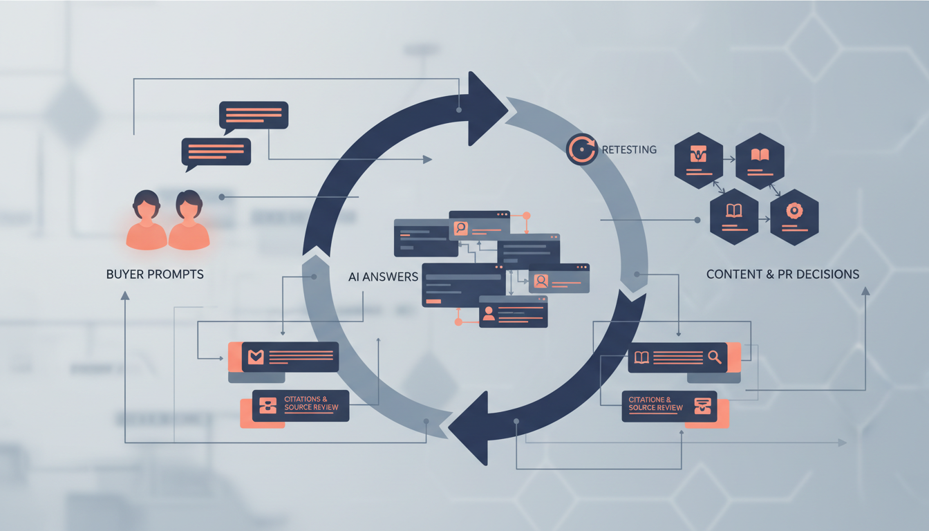 AI visibility measurement workflow