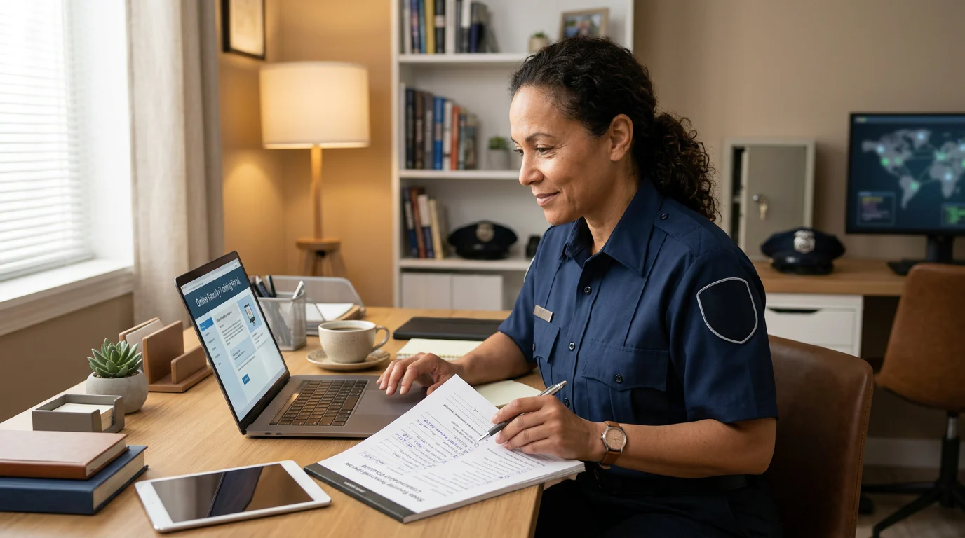 Which Online Guard Training Is Actually Self-Paced?