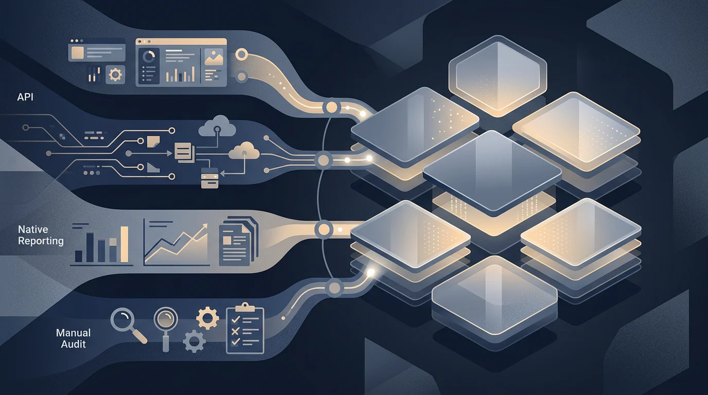 Map of AI answer surfaces and measurement paths