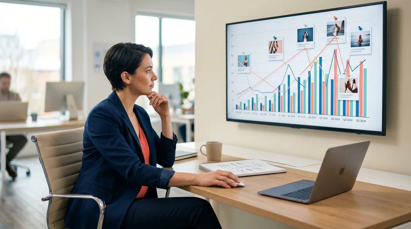Competitive market shift research connected to ad response trends