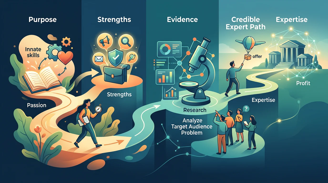 Purpose, Passion and Profit Need Evidence for an Expert Path