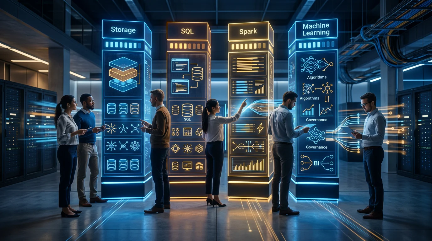 Platform evaluation matrix for a data team
