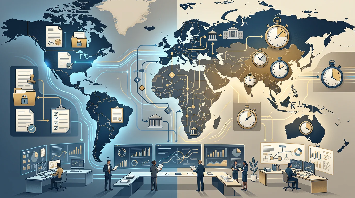 Global regulatory overlay planning