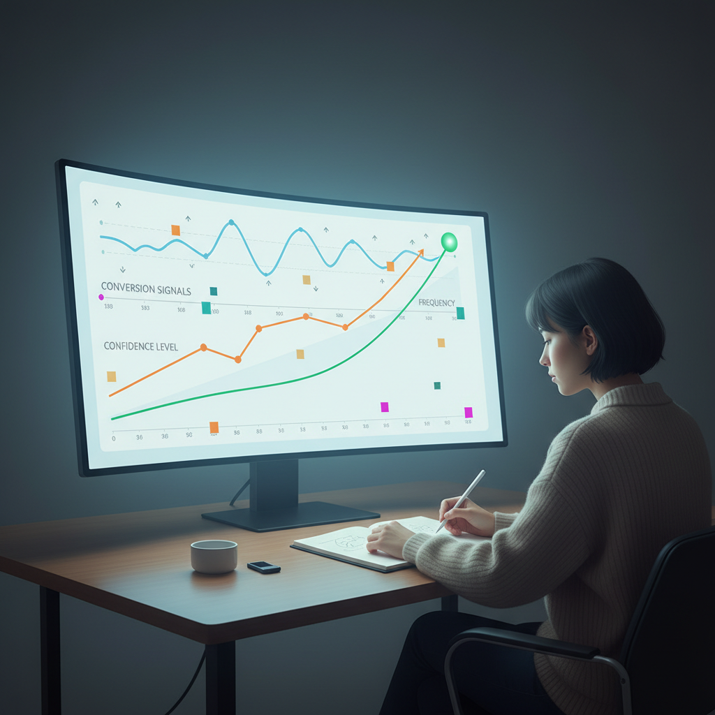 Creative fatigue and confidence dashboard