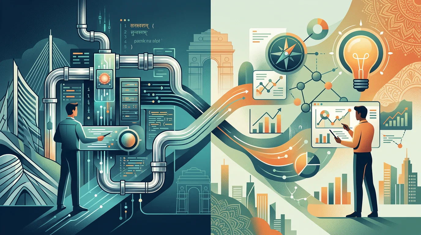 Pipelines or Insights? Data Engineer vs Data Analyst in India