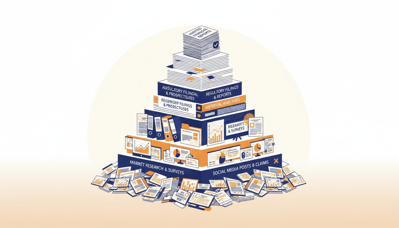 Five-level evidence hierarchy for evaluating business coaching claims