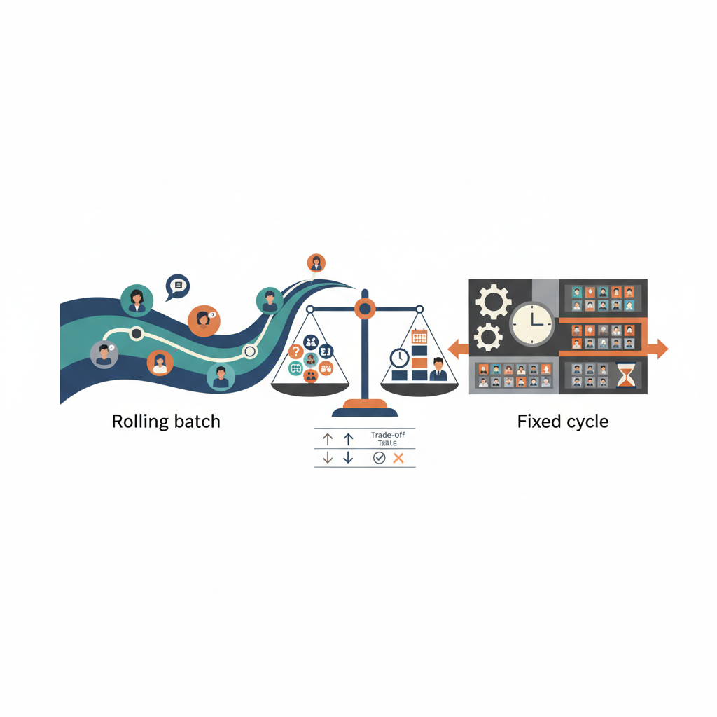 Rolling Batch vs Fixed Cycle CSIR-NET Coaching Compared