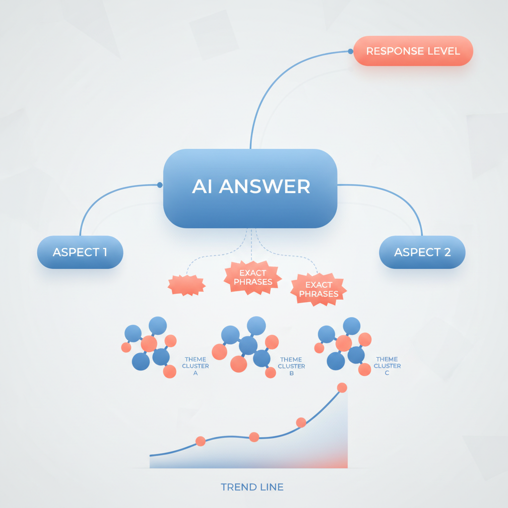 Layered AI sentiment evidence trail