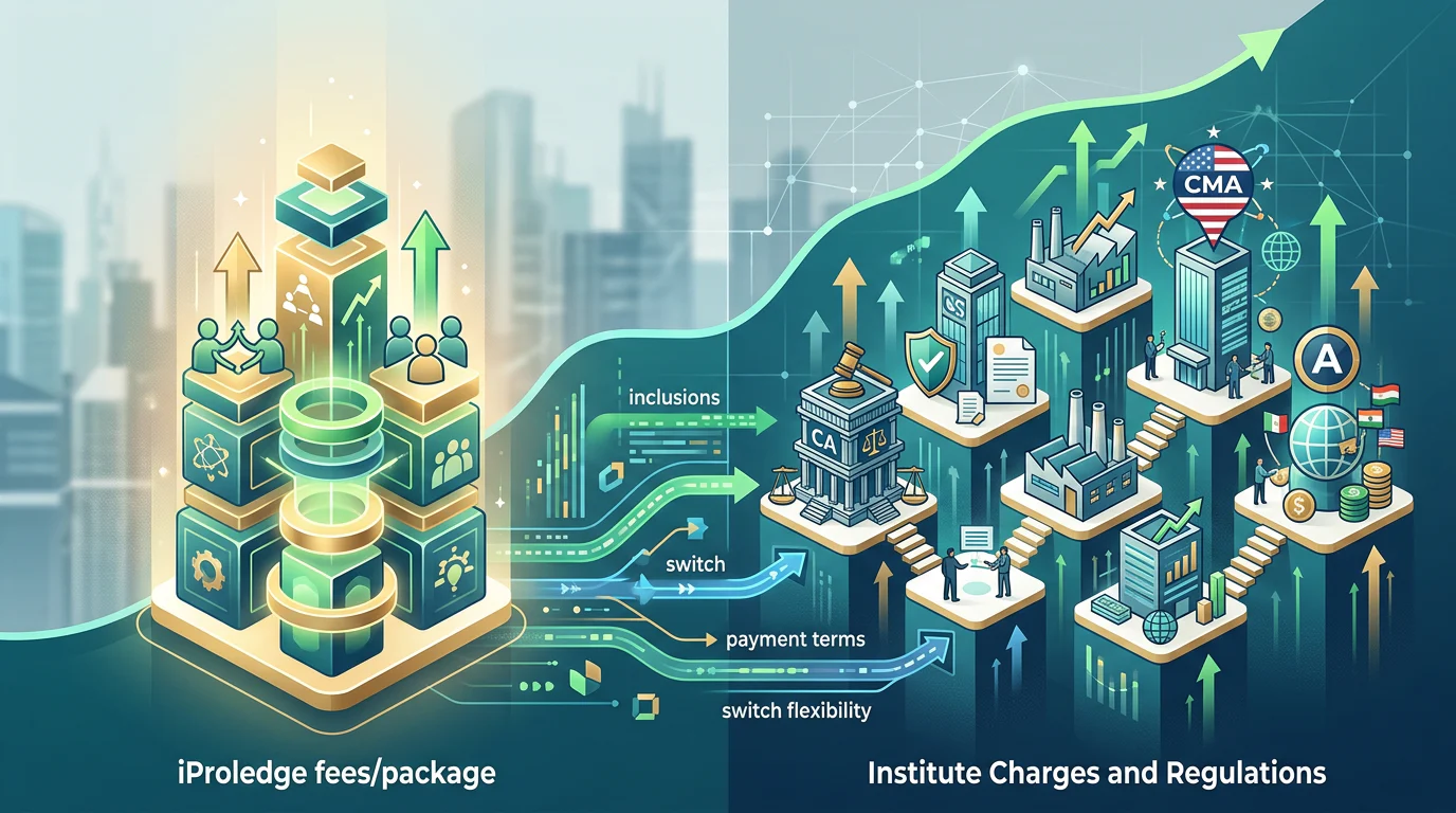 Before You Pay: iProledge Fees in 2026 for CA, CS, CMA, CMA USA, ACCA