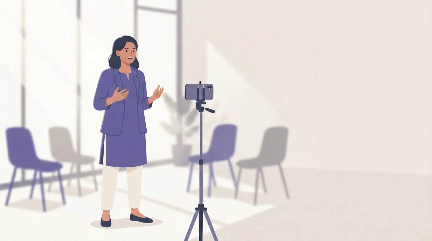 Body Language for Public Speaking: A 90-Second Self-Audit