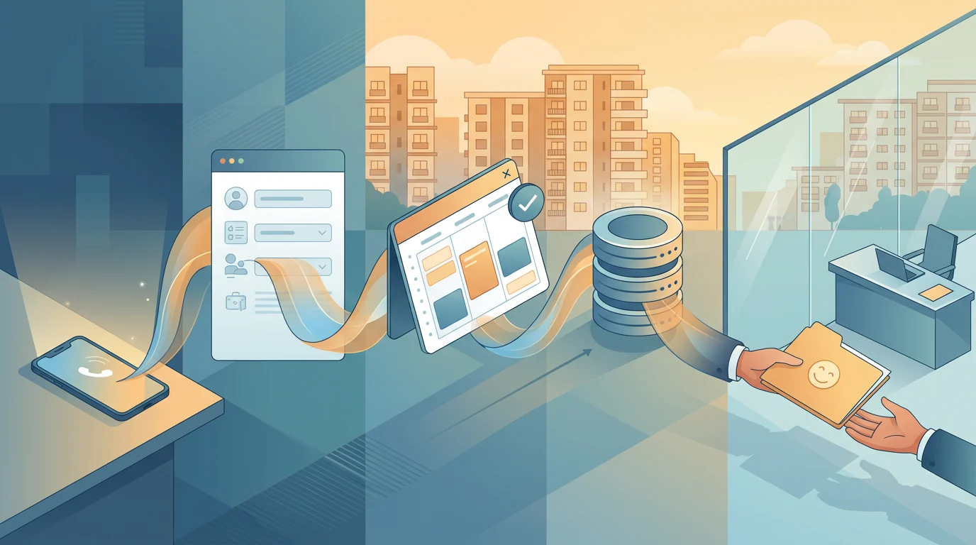 Property enquiry workflow comparison