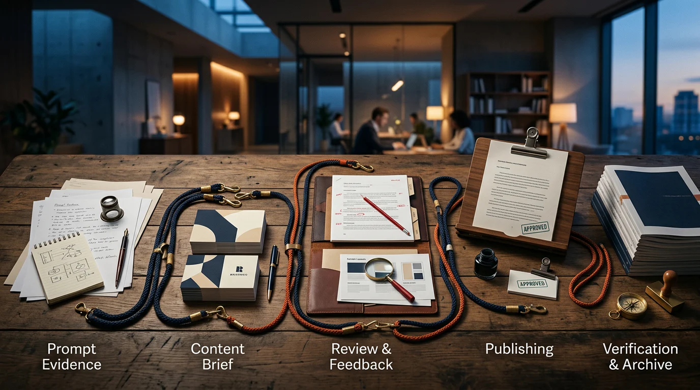 Diagnosis to verification content workflow