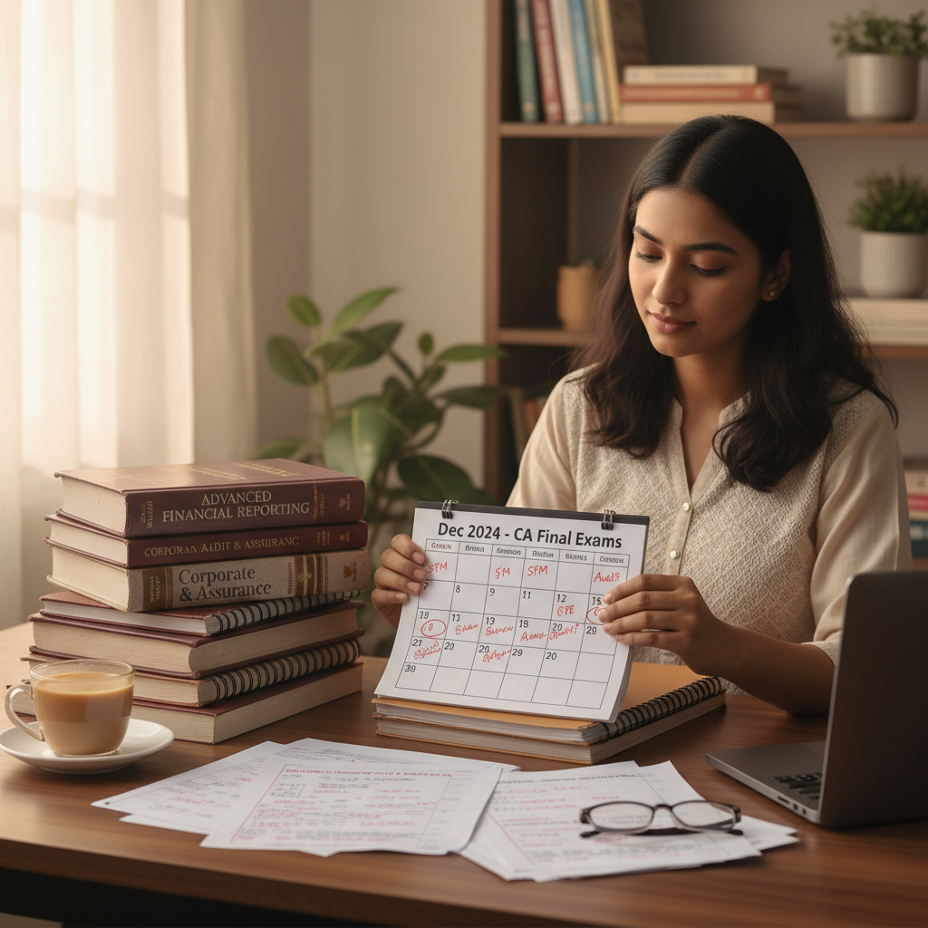 CA student planning Intermediate and Final revisions
