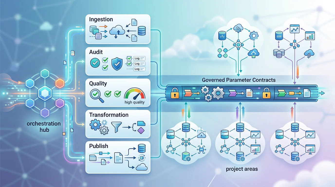 Reusable Azure data pipeline components