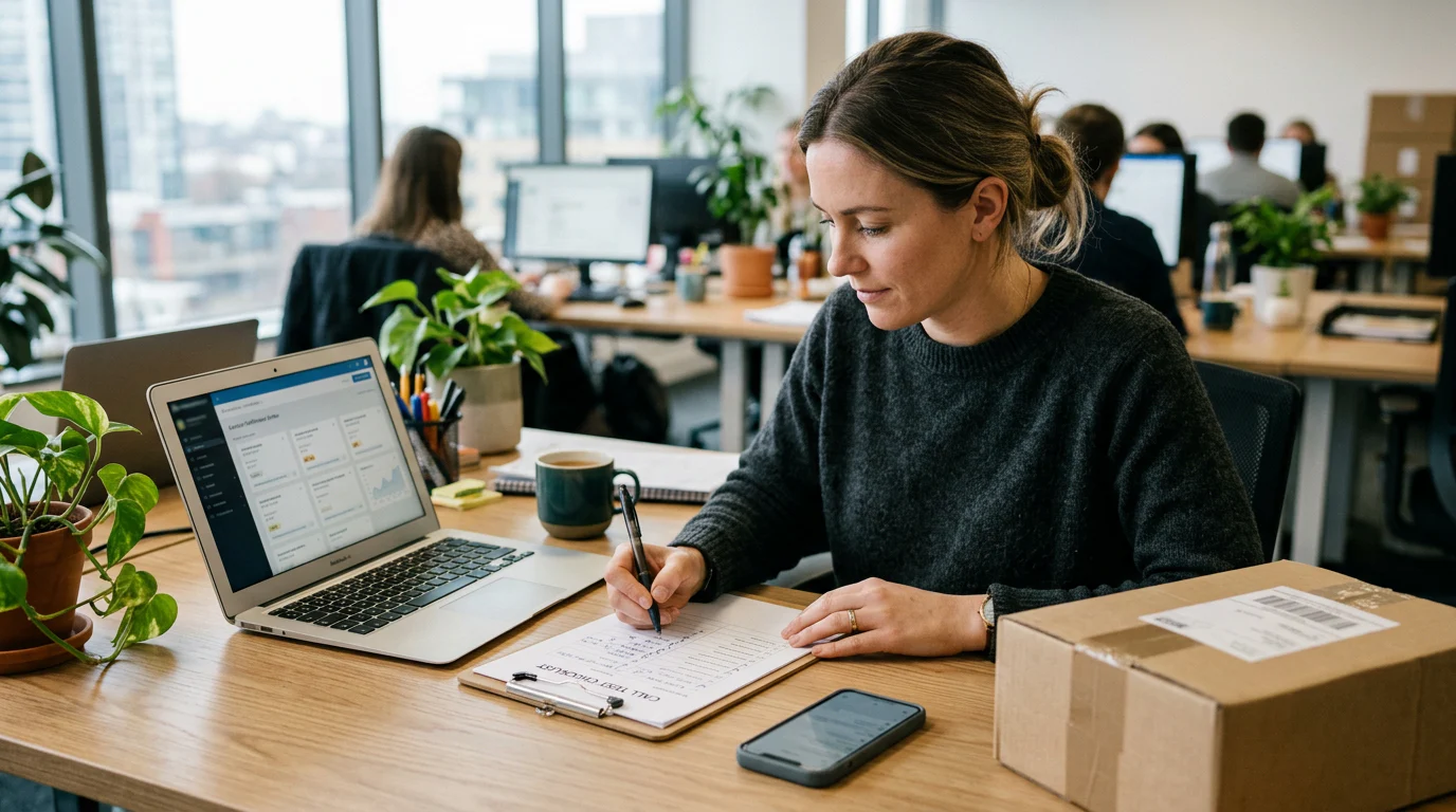 Phone support resolution test for ecommerce orders