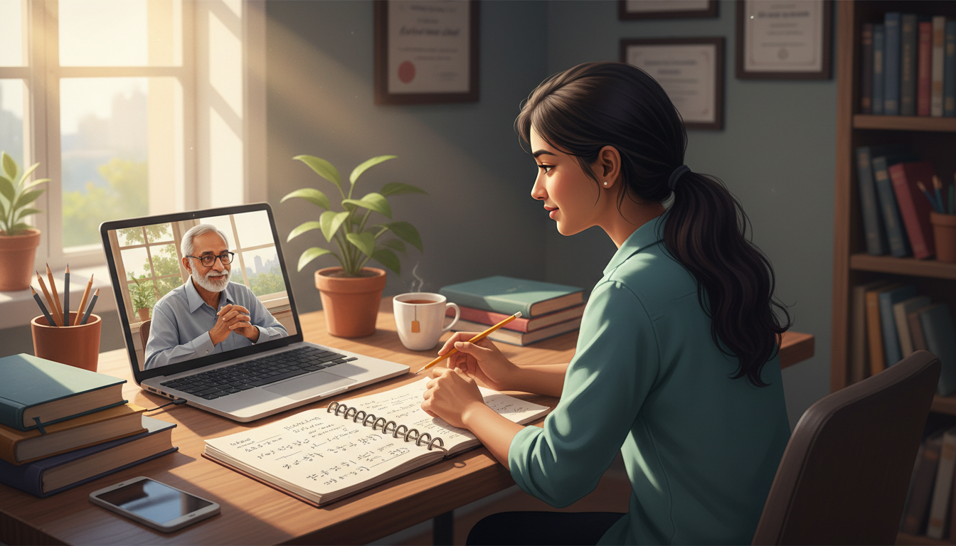 Mentor Using Guided Questions During Study Session