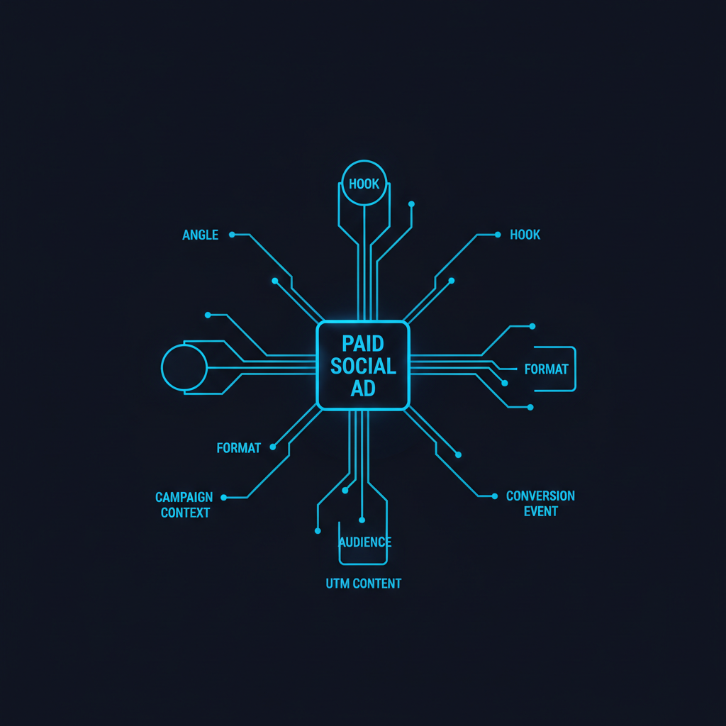 Creative taxonomy tagging diagram