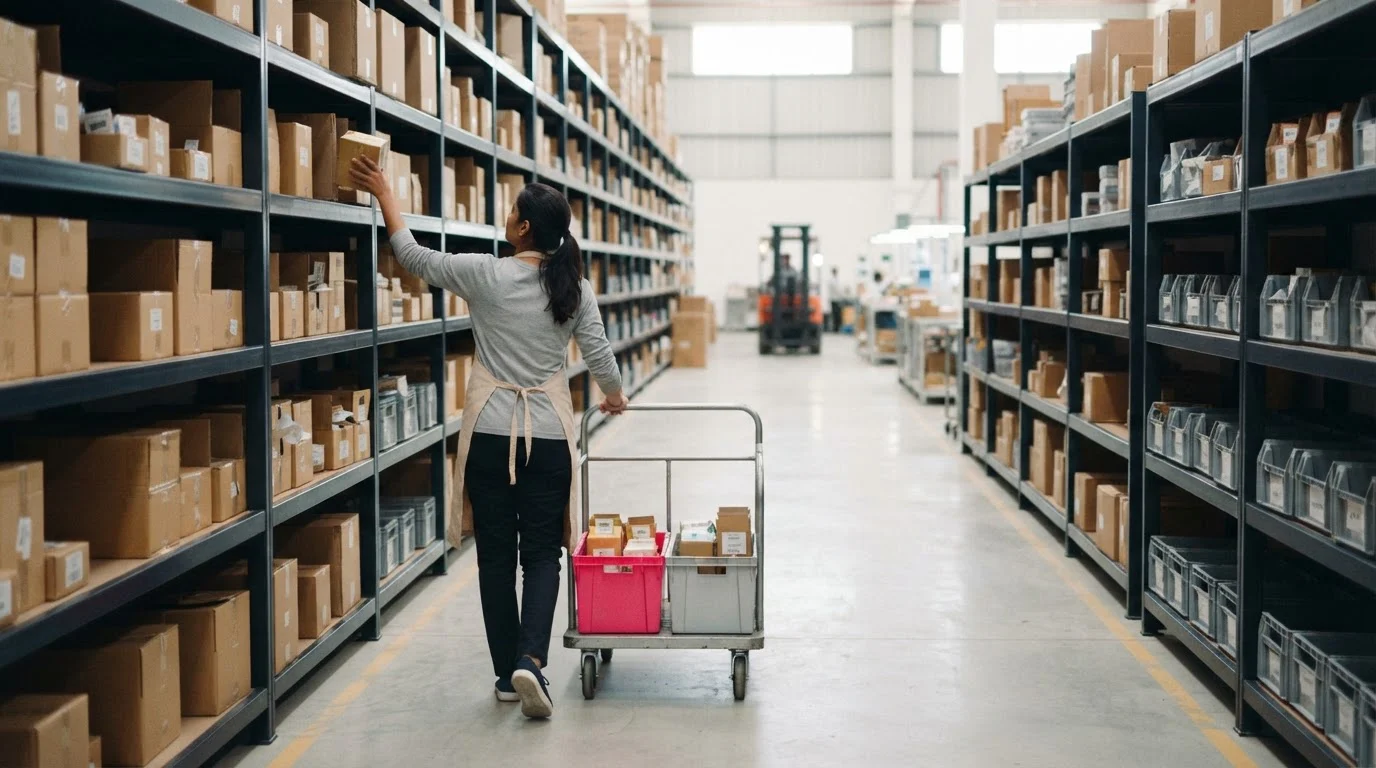 Order Picking Methods: Choose by Lines per Trip, Then Test