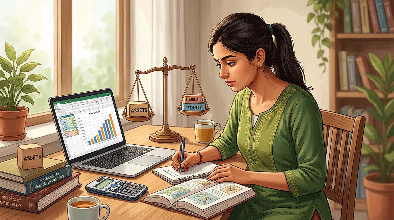 Science-background beginner learning accounting foundations