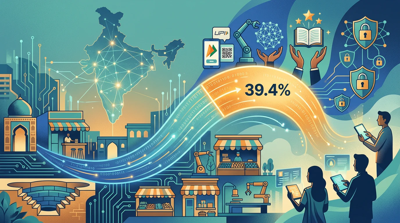 39.4% Internet Use Sets India’s Small-Business Digital Baseline
