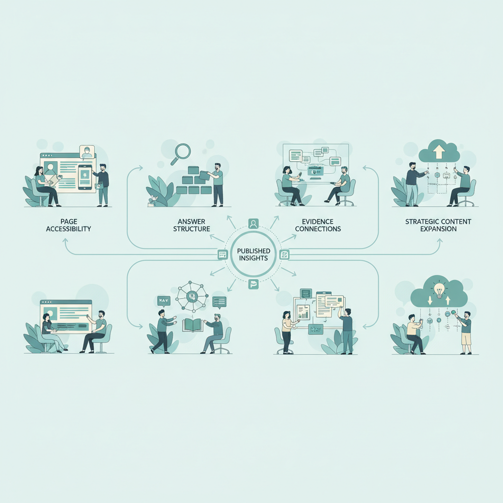 AI content optimization decision tree
