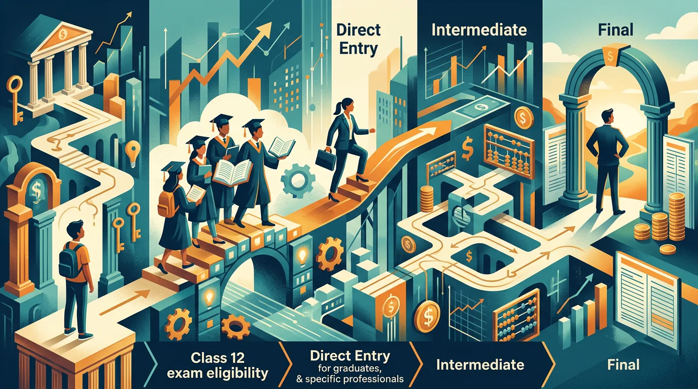 Who Can Enter CMA India? Foundation, Direct Entry and Final