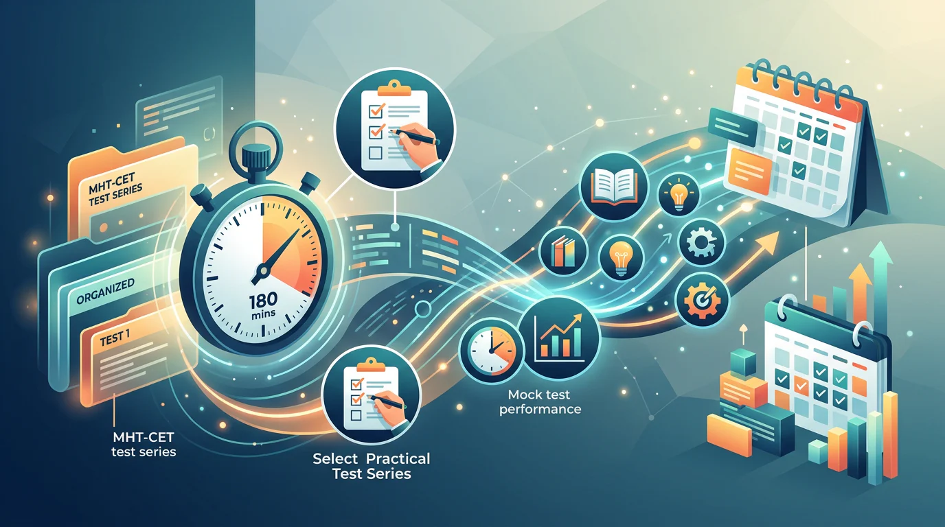 Turn an MHT-CET Test Series Into a 180-Minute Review Plan