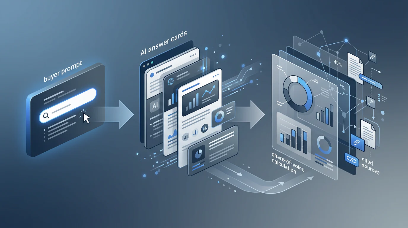 AI share of voice evidence workflow