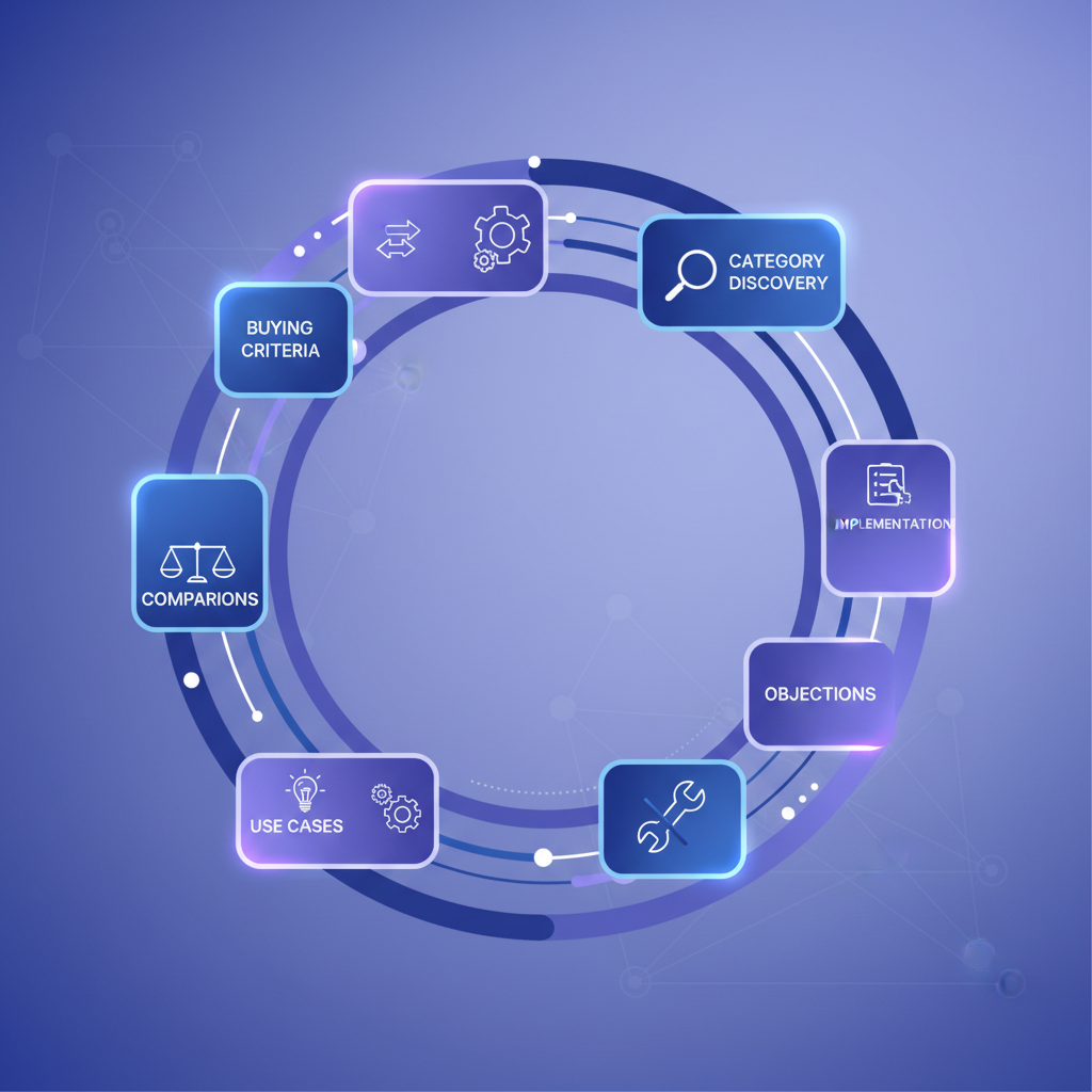 B2B buyer prompt taxonomy visualization