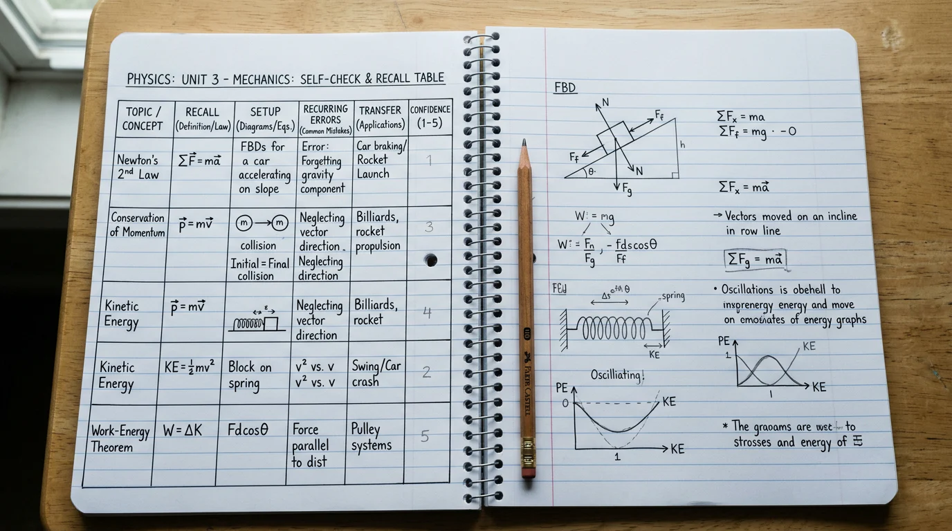 Student tracking Physics retention after independent problem practice
