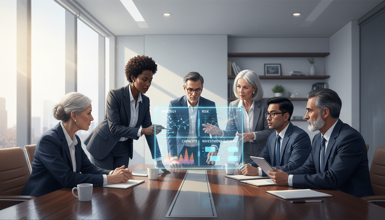 Executive portfolio review meeting