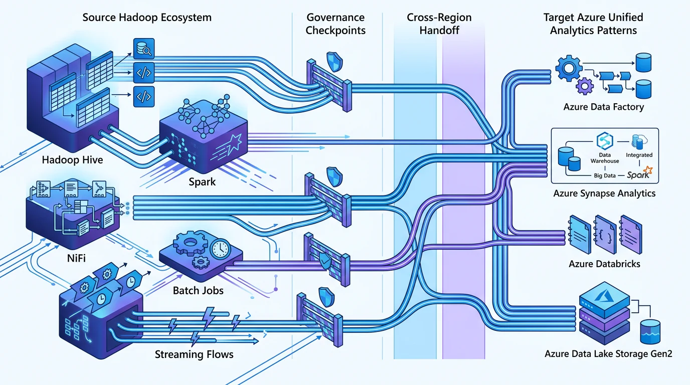 Hadoop workload migration project map