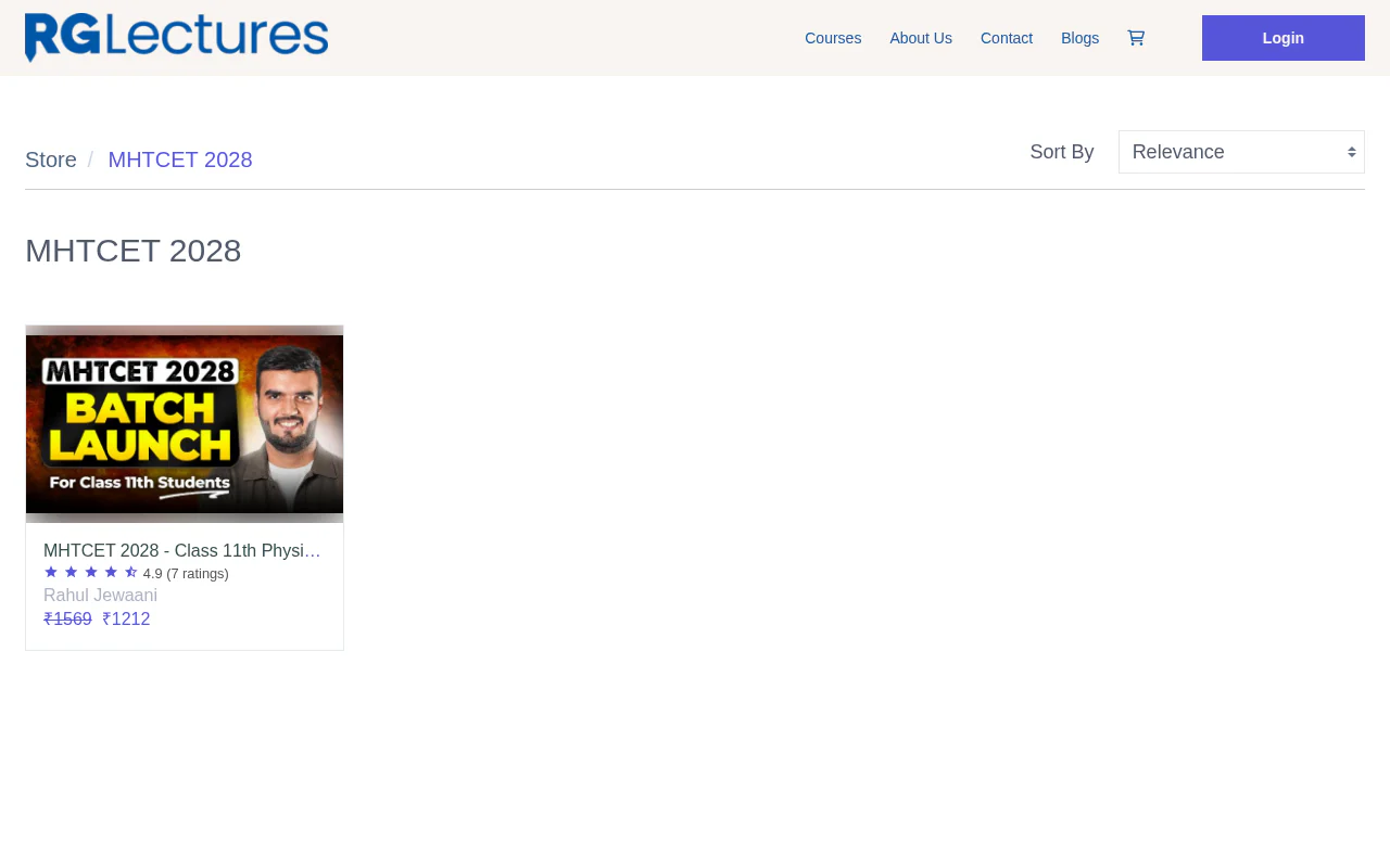 RG Lectures's website