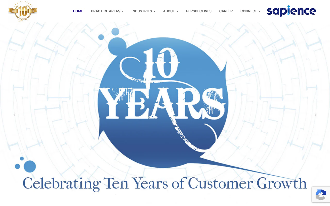 Sapience Consultancy & Research's website
