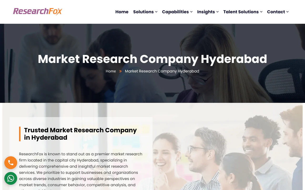 ResearchFox's website