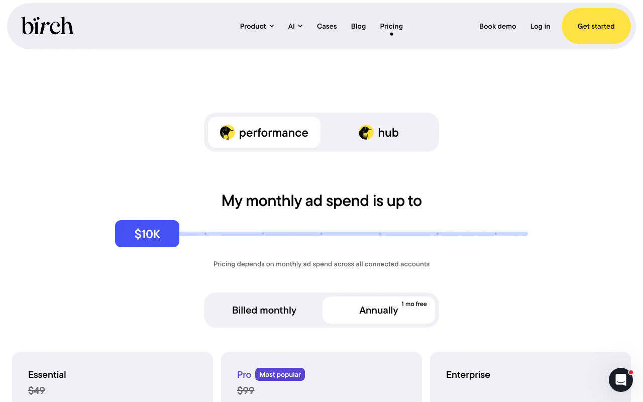 Birch's website