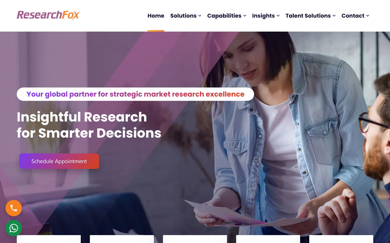 ResearchFox's website