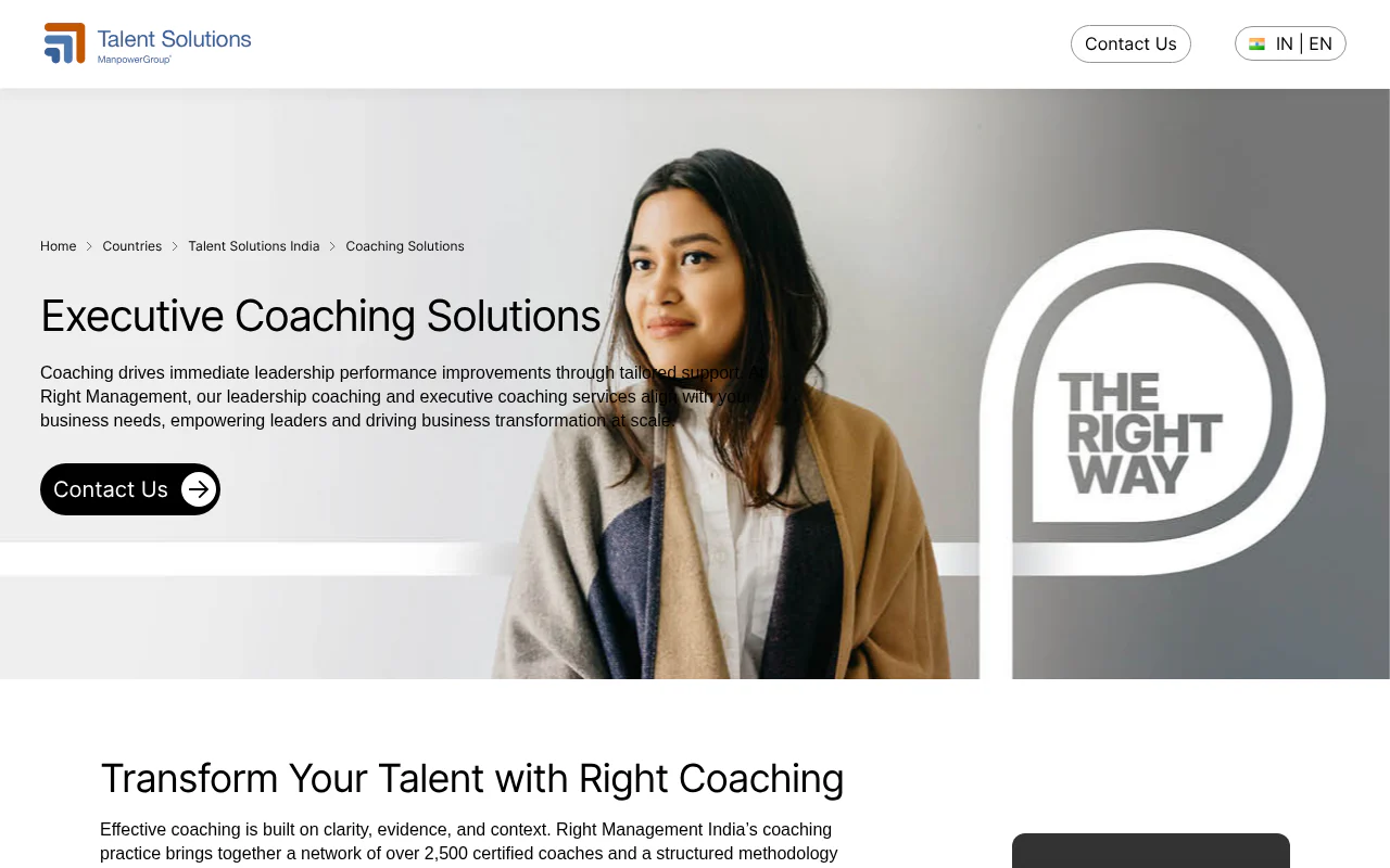 Right Management's website