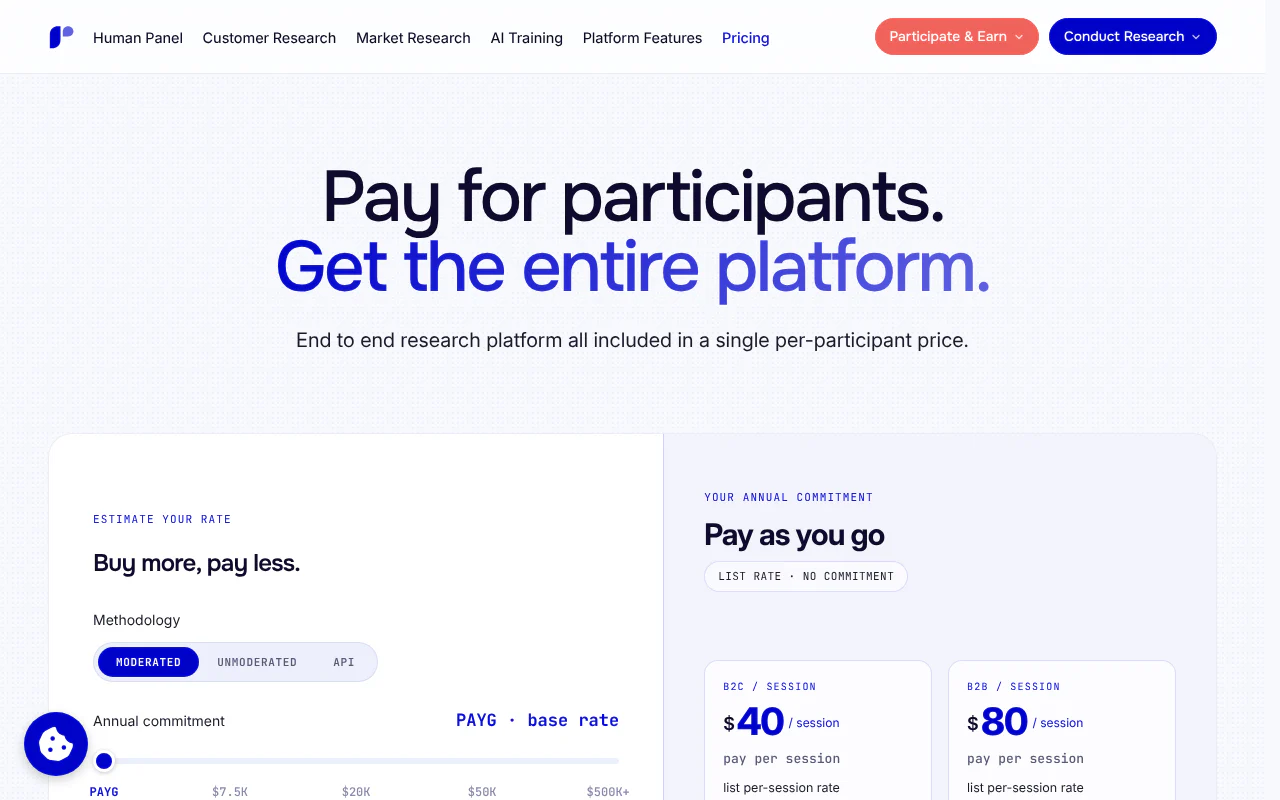 Respondent.io's website